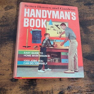 Guide facile d&#39;entretien de la maison pour livre Better Homes & Gardens Handymans des années 1970