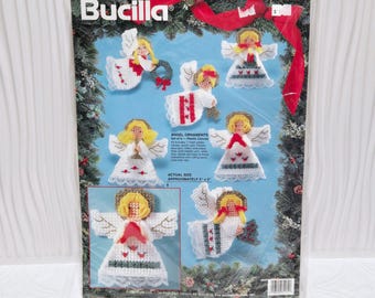 Kit di decorazioni Bucilla Angel in tela di plastica