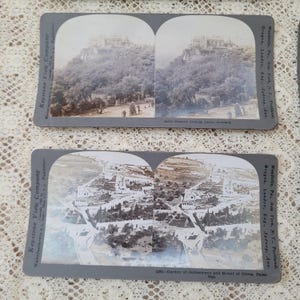 Vintage Stereograph Stereo View Stereoscope Cards Black White Keystone ...