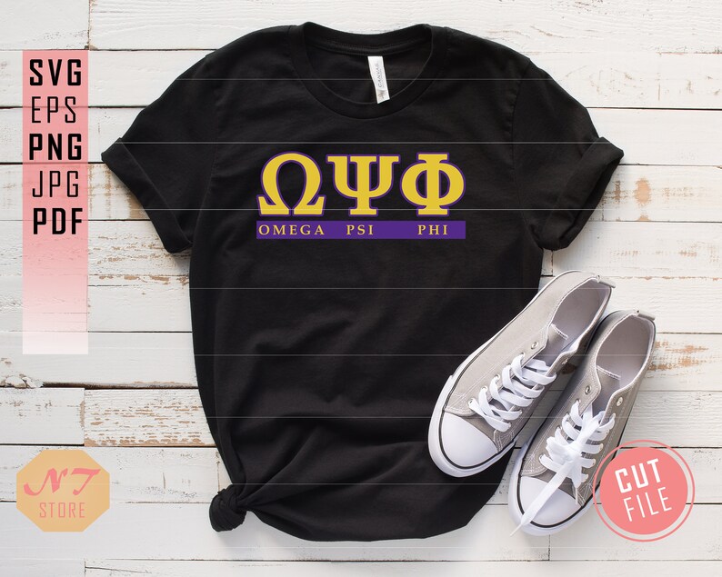 Omega Psi Phi Svg Fraternity Svg Greek Alphabet Svg Greek - Etsy