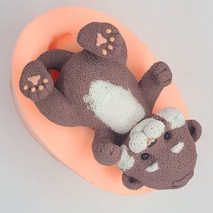 Stampo in silicone a forma di lontra: creazione di sapone, resina e candele a forma di animale