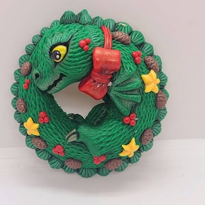 Christmas wreath mold Christmas soap mold Dragon mold Epoxy resin mold Silicone mold for soap Gift for soapmaker Craft mold 2d mold Art supp