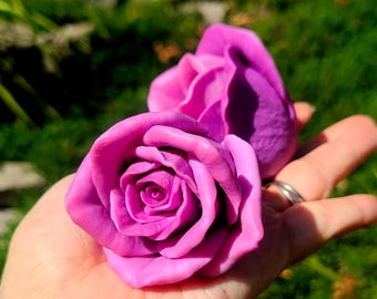 Roses set molds Realistic Rose silicone mold 3d Silicone mold Flower mold for soap Silicone mold for epoxy resin Unique rose mold