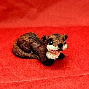 Stampo furetto Stampo in silicone per animali Stampo lontra per sapone Stampo in silicone per sapone Stampo per plastica Stampo in resina epossidica Stampo per candele Stampo artigianale