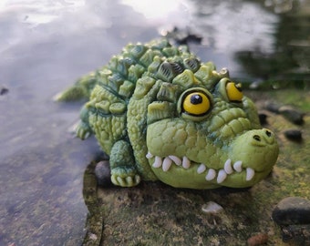 Crocodile soap mold Alligator silicone mold Crocodile silicone mold Alligator mold for plastic Mold for ceramic Mold for clay 3d mold