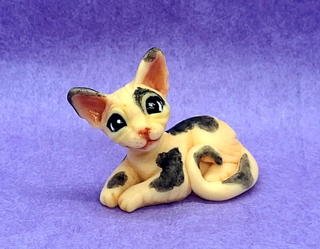 Cat Mini Mold Sphynx Cat Mold Cat Soap Mold Unique Soap Mold Candles