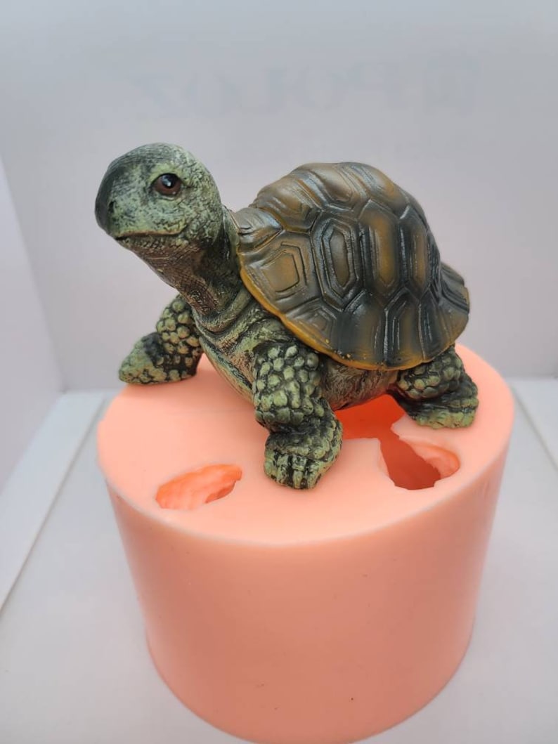 Large Turtle Silicone Mold Silicone Mold for Soap Mold for Etsy