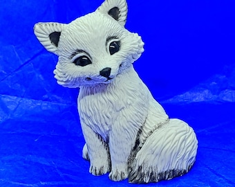 Arctic Fox Silicone Mold - Soap, Epoxy Resin, Yard Decor