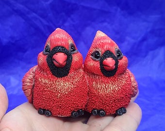 Cardinal mold Red cardinal mold Bird silicone mold Soap silicone mold Candle mold Epoxy resin mold Cardinal family mold Christmas mold
