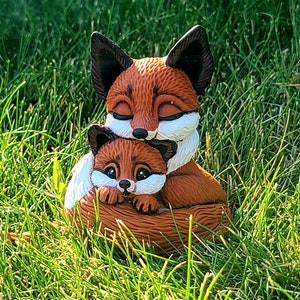 Stampo in silicone a forma di volpe Stampo per sapone a forma di volpe Stampo per famiglia di volpi Stampo per sapone in silicone Stampo in silicone 3D Stampo per sapone Stampo in silicone unico