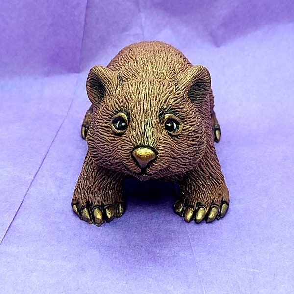 Wombat silicone mold Wombat soap mold Wombat plastic mold 3d silicone mold Soap supplies Craft supply Epoxy resin mold Animal mold
