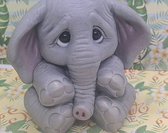 Elefant Silikonform, Tierseife, Kerze, Ton, Gartendeko