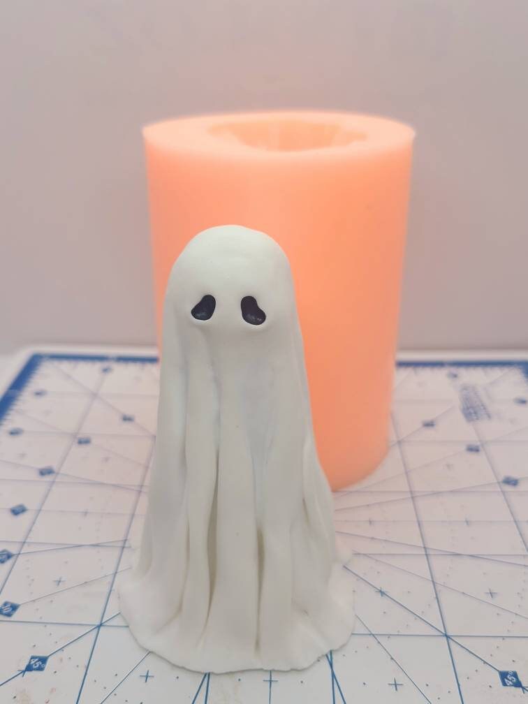 Geister Kätzchen Silikonformen - Halloween Kerzenformen Wiederverwendbar