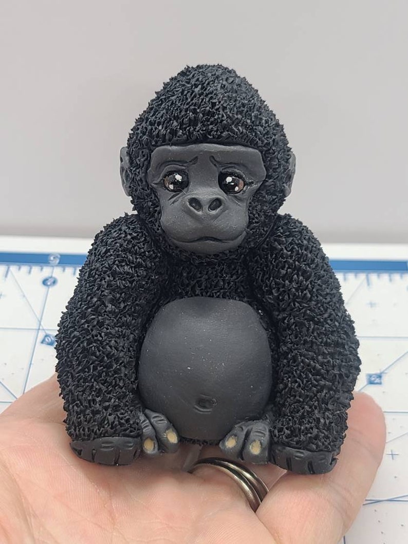 Gorilla Silicone Mold - Soap, Candle, Resin, and Cement image 2