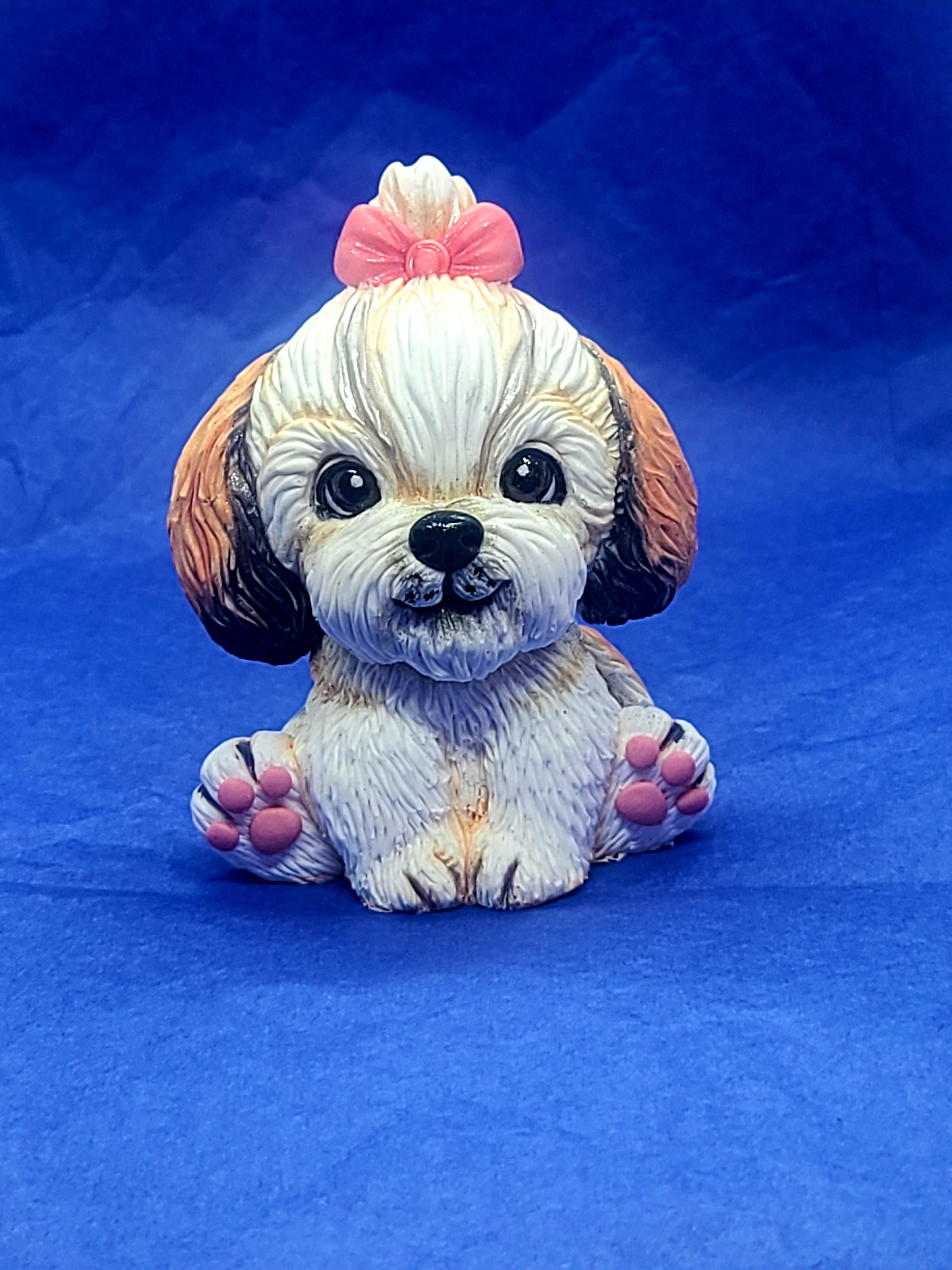 Shih Tzu Silicone Mold, Dog Puppy Soap & Candle Making - Etsy