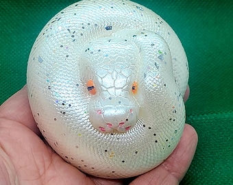 3D Snake Silicone Mold, Craft, Epoxy Resin, Soap Mold