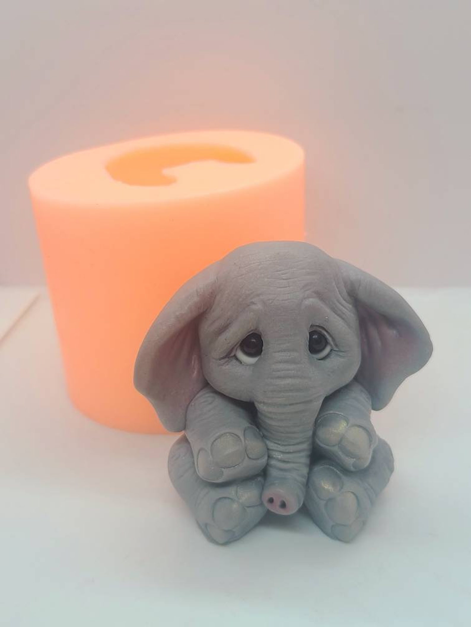 Elephant Soap Mold Elephant Silicone Mold Animal Shape Mold Etsy