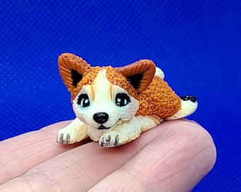 Mini corgi mold Corgi silicone mold Dog puppy 3d silicone mold Corgi mold for plastic Mold for toys Dog shape mold Mold for soap