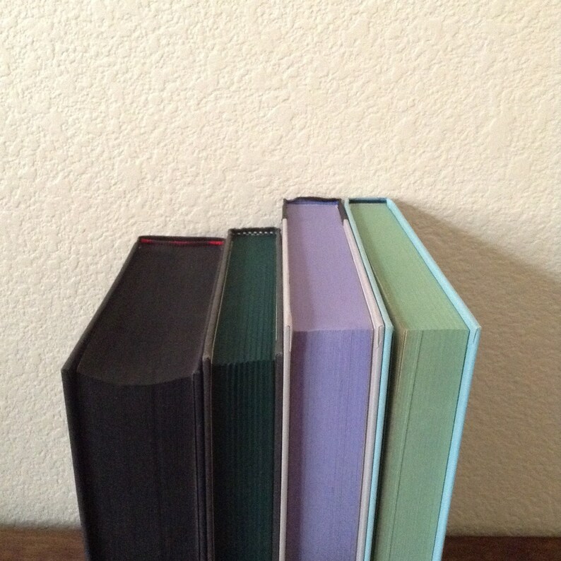 Custom Solid Spray Painted Book Edges send Me Your Books Etsy