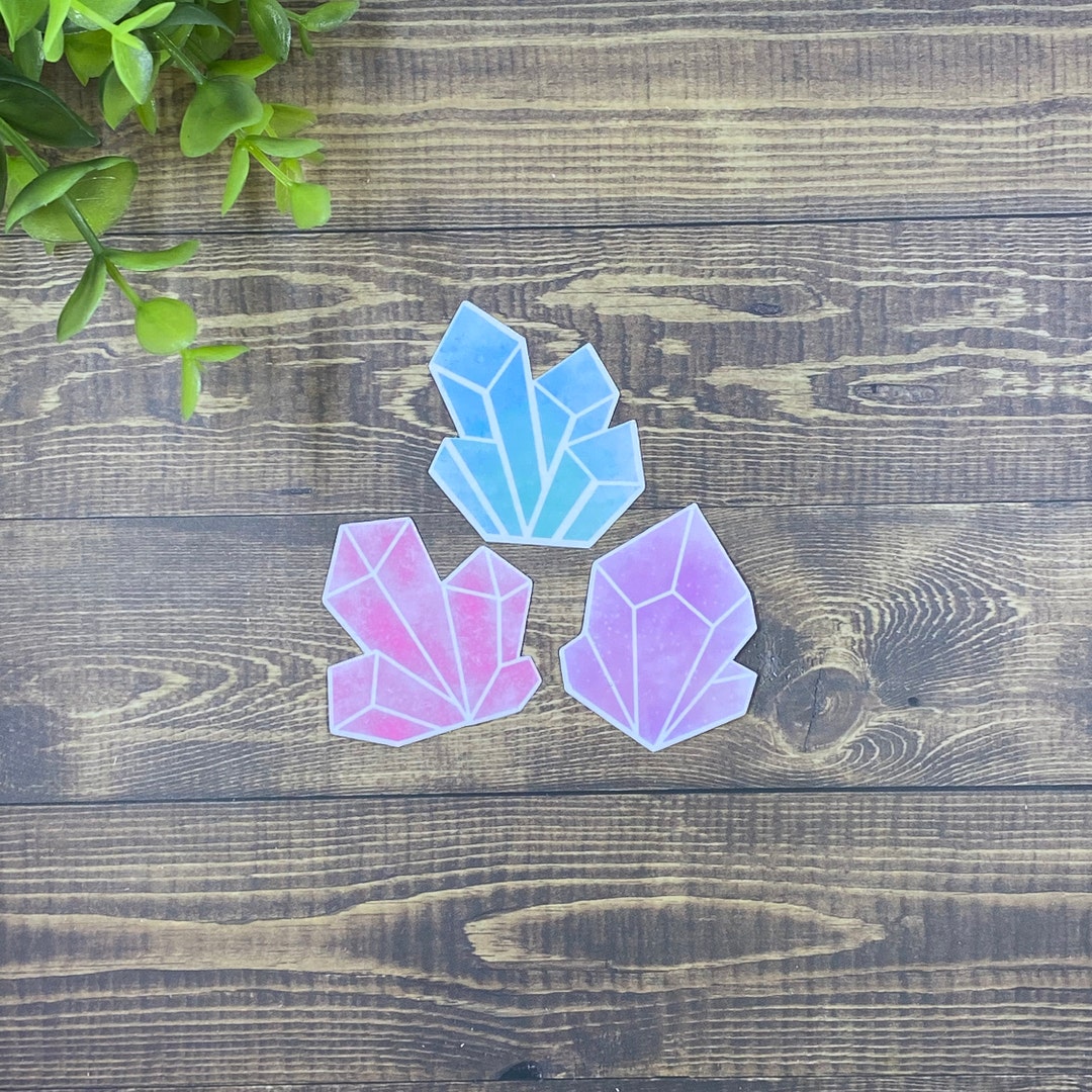 Group of Crystals Stickers - Etsy