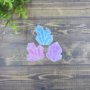 groupe de cristaux stickers
