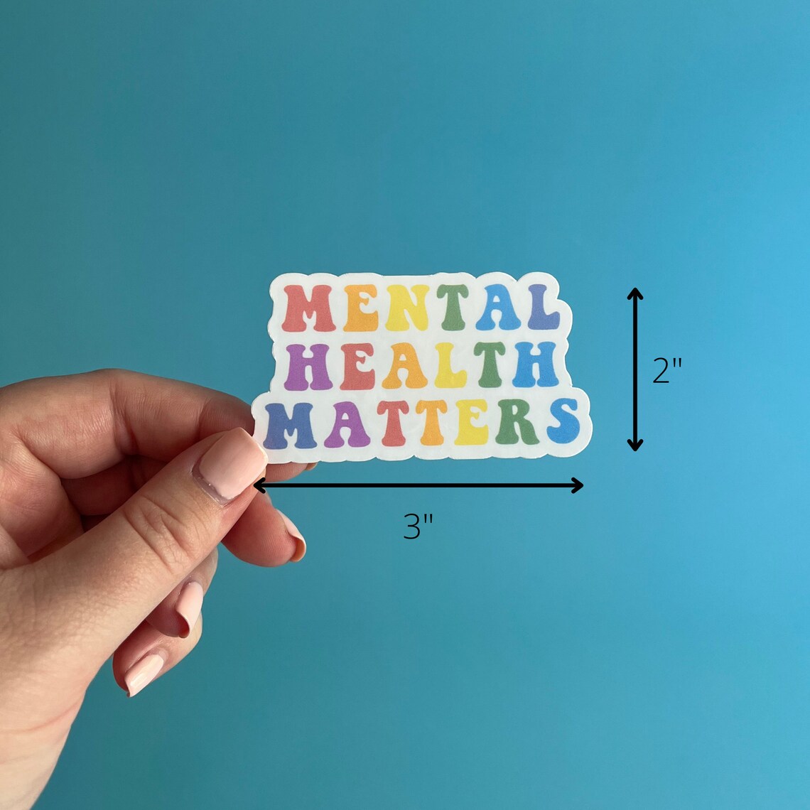 Mental Health Matters Sticker - Etsy