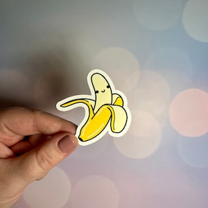 banana magnet | fridge magnet | happy banana