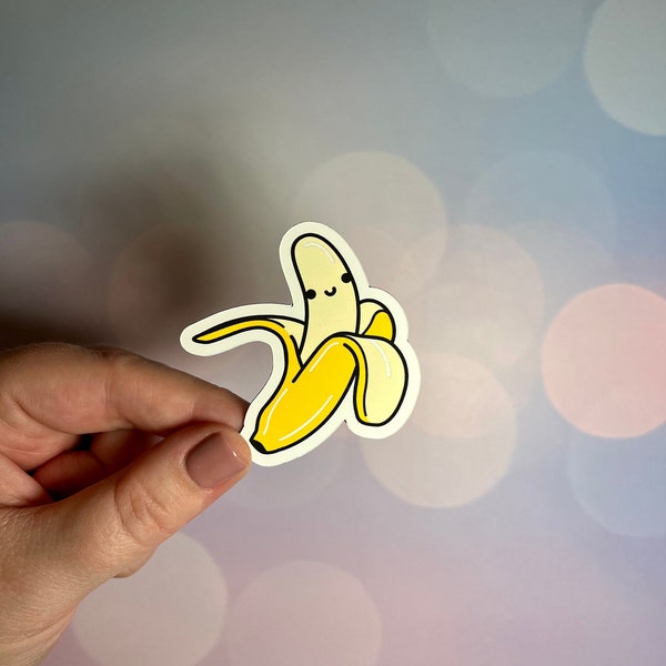 banana magnet | fridge magnet | happy banana