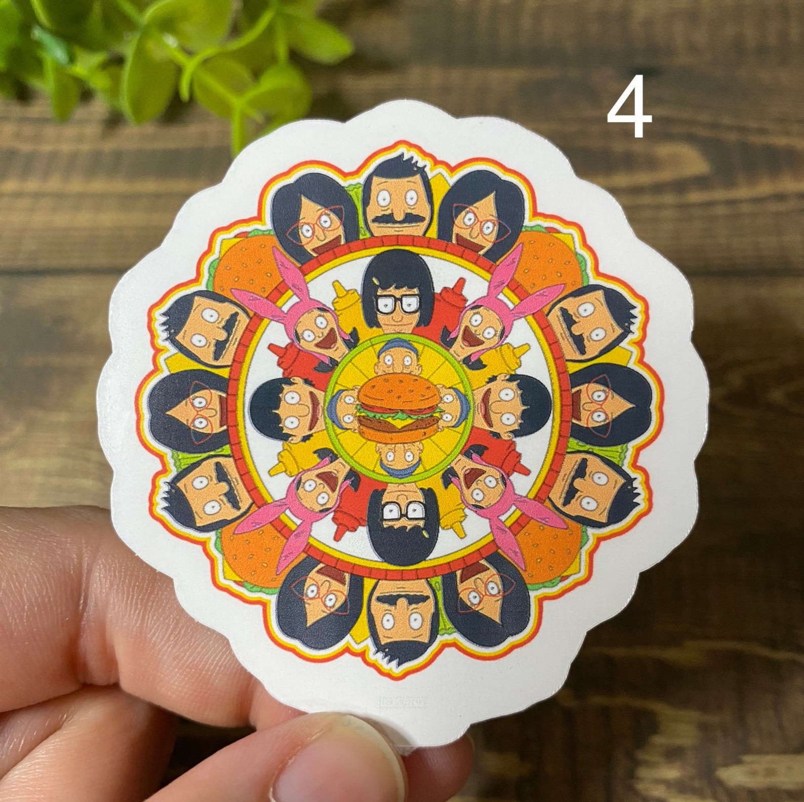 Bob's Burgers Stickers / Bobs Burgers Inspired Stickers / Etsy