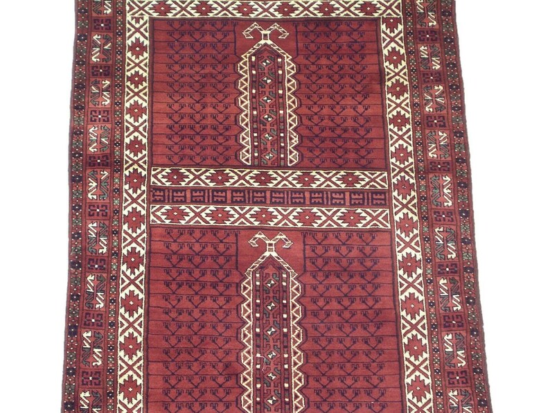 Hatchli Rug 4X6 Hatchli Turkoman Tribal Khal Mohammadi Hand-knotted Afghan Wool Rug ...