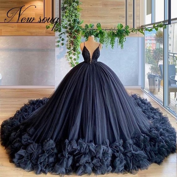 High-Low Strapless Ruffled Organza Prom Dress with Ruching and Bow -  UCenter Dress