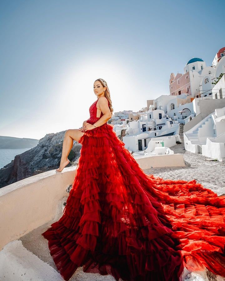 Red cinderella hotsell dress