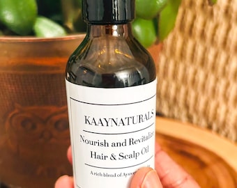 Hair + Scalp Oil with Nettle, Horsetail Rosemary and Saw palmetto