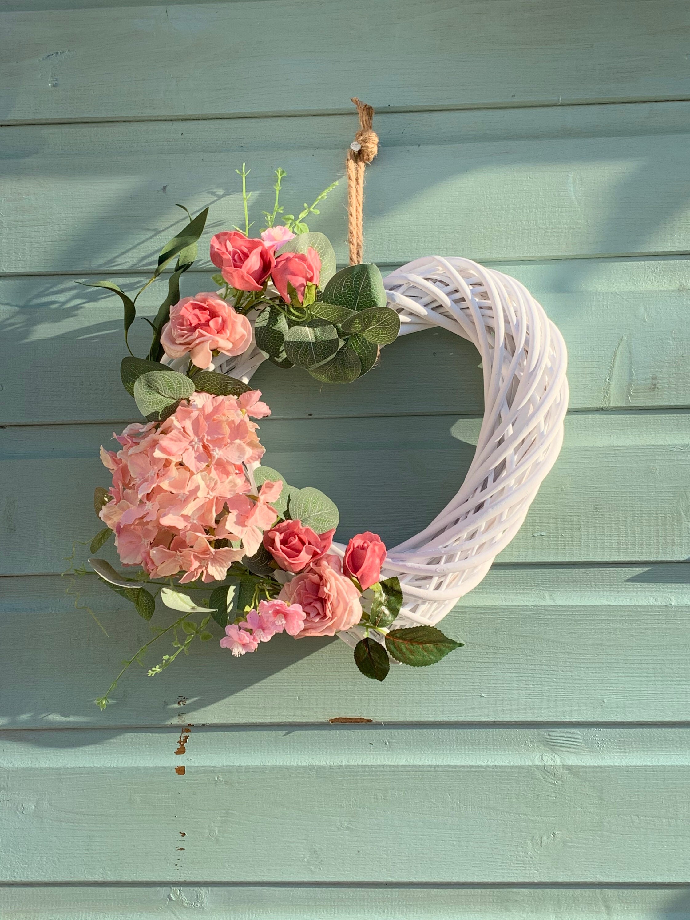 Heart Shaped Wreath Etsy