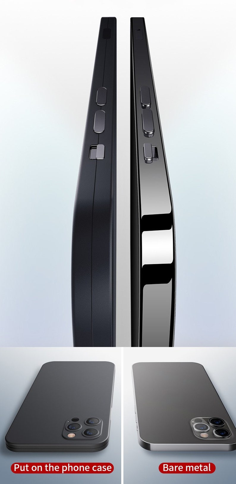 Coque Invisible 360 Case for Iphone 13 13 Pro 13 Pro Max 13 Etsy UK