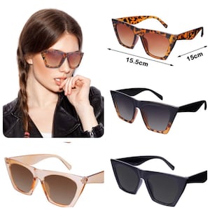 CAT-EYE SUNGLASSES Trendy Unisex Sunglasses for the Family.