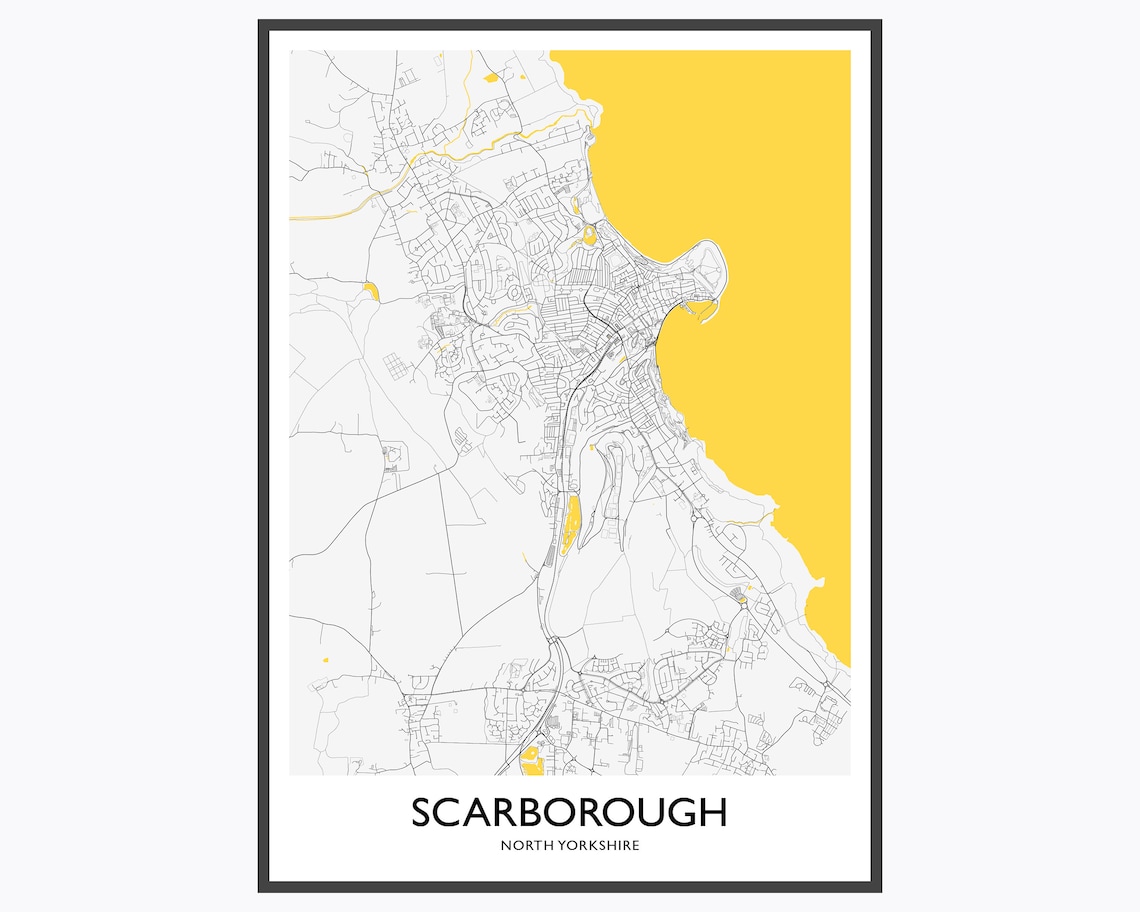 Printable Streetmap Of Scarborough