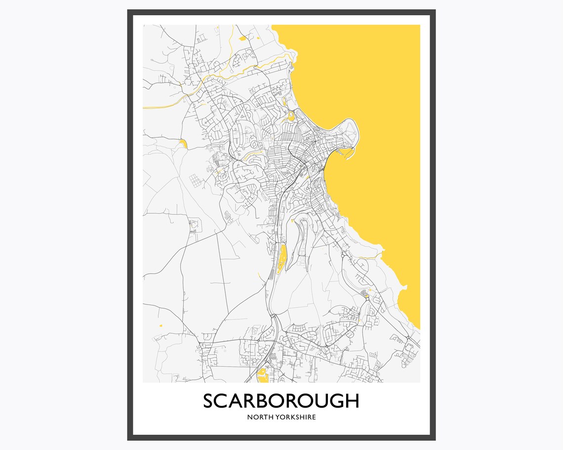 Printable Streetmap Of Scarborough