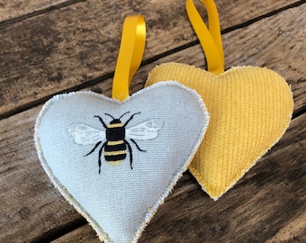 Sophie Allport Heart Decoration - Bee