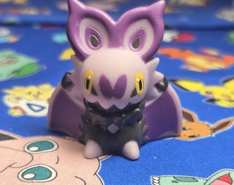 Pokemon Noibat Figure Finger Puppet 2014 Nintendo Bandai PVC Vintage Japan US