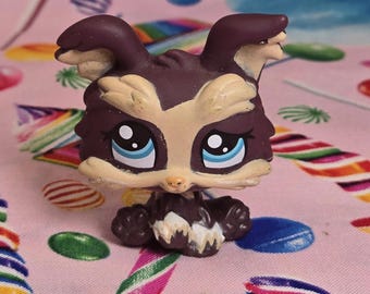 Littlest Pet Shop LPS #398 - Figurine Chien Yorkshire, Occasion, Univers Animaux Miniatures