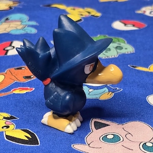 Pokemon Murkrow Figur Fingerpuppe 2001 Nintendo Bandai PVC Japan USA Verkäufer Bild 4