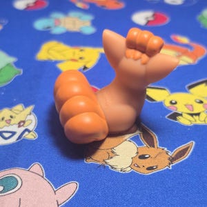 Pokemon Vulpix Figure Finger Puppet 2024 Nintendo Bandai PVC Japan Vintage USA image 3