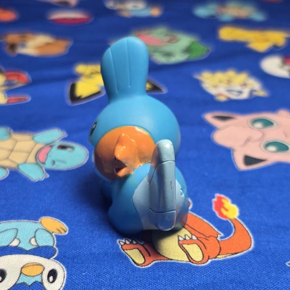 Figurine Pokémon Gobou (Mudkip) Shiny - Marionnette Doigt Daisuki Club - Bandai RARE