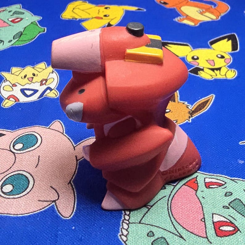 Pokemon Genesect Glanz Figur Fingerpuppe 2012 Nintendo Bandai PVC Japan USA Bild 2