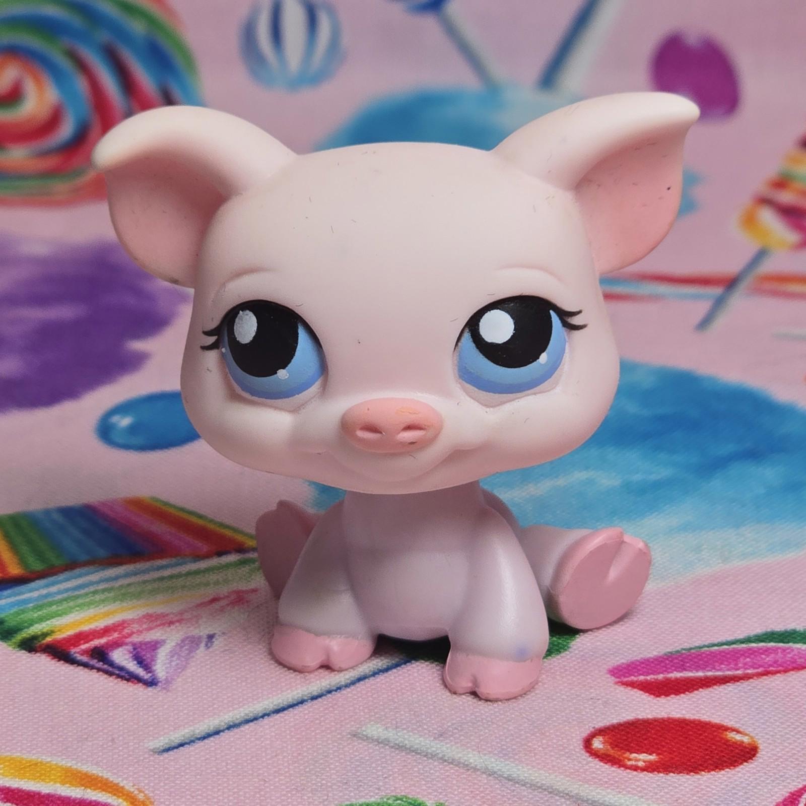 Figurine Magnet Littlest Pet Shop Lapin - édition 2009, Marque Hasbro - Occasion
