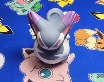 Pokemon Purugly Figure Finger Puppet 2007 Nintendo Bandai PVC Japan USA Seller