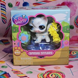 Littlest Pet Shop 954 – Chat Angora Ancienne Version, état D'occasion