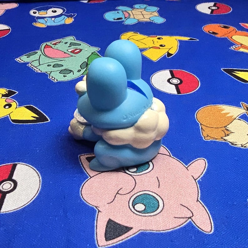 Pokemon Froakie Figure Finger Puppet 2013 Nintendo Bandai PVC Japan USA Seller image 2