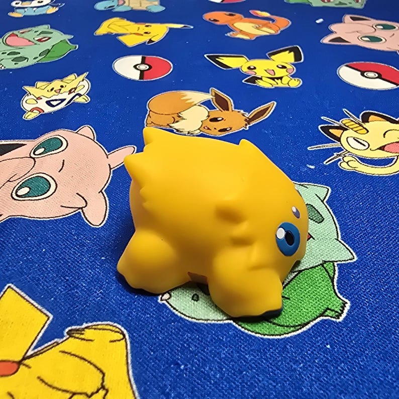 Pokemon Joltik Figure Finger Puppet 2002 Nintendo Bandai PVC Vintage Japan USA image 4